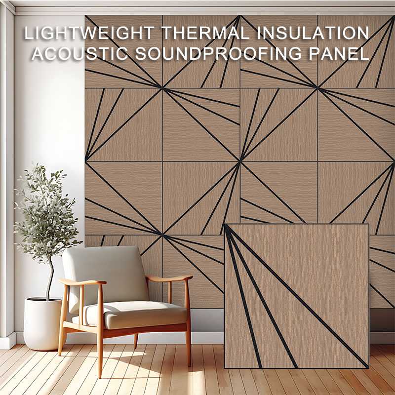 Lightweight Thermal Insulation Acoustic Soundproofing Panel-1