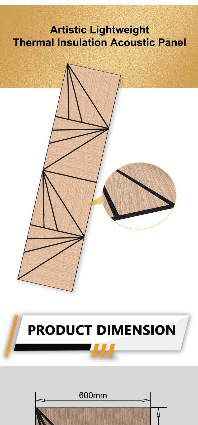 Lightweight Thermal Insulation Acoustic Soundproofing Panel-1