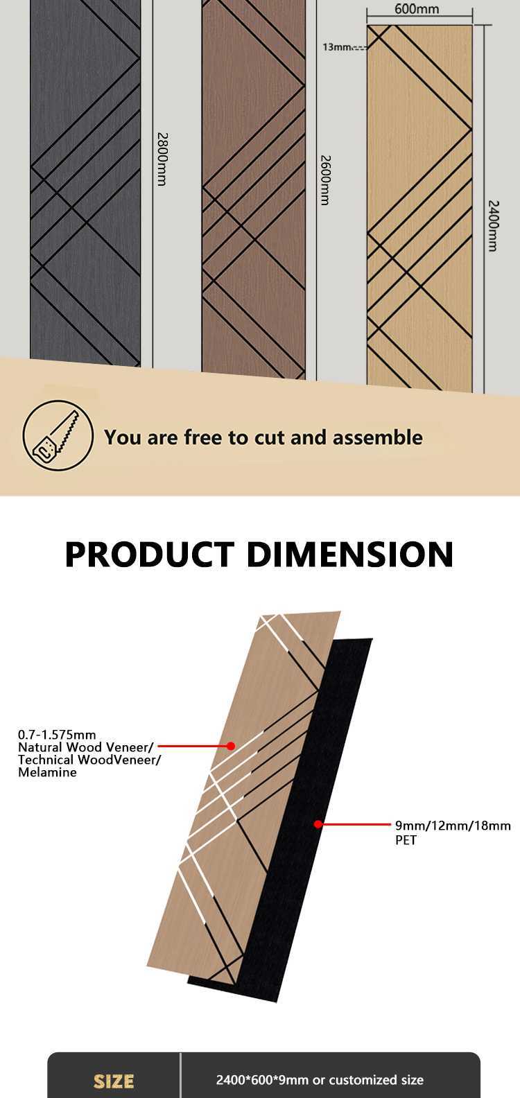 Lightweight Thermal Insulation Art Acoustic Wall Panels-1