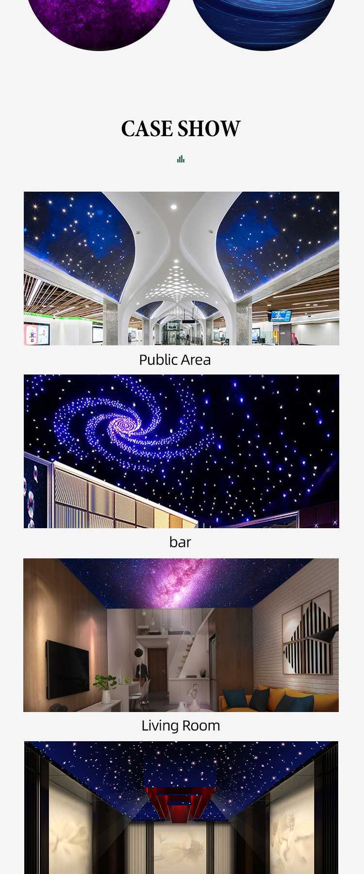 TianGe Starry Sky Ceiling Acoustic Absorption Panels-1