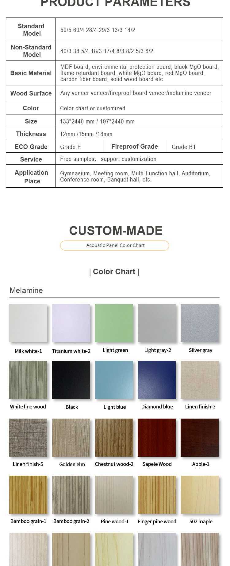 Grooved Wood Acoustic Panels | Auditorium Wall Soundproofing-1