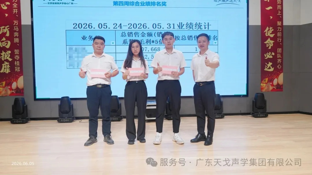 TianGe Acoustic's 154st Launch Conference Successfully Held-1