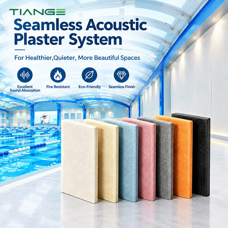 Modern Design Granulated Sand Acoustic Panel