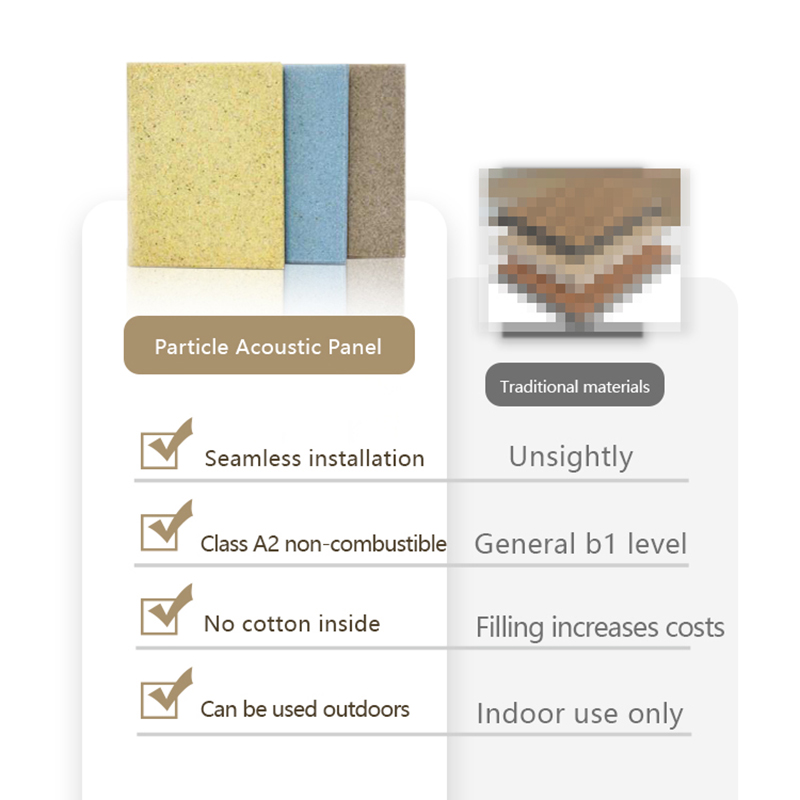 Granulated Sand Acoustic Panel